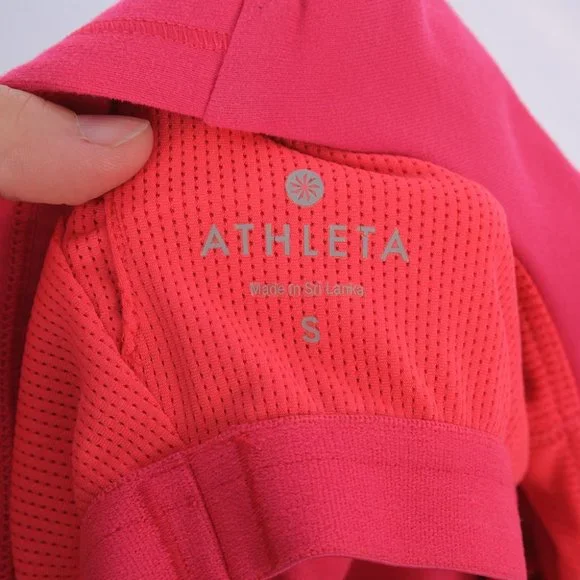 Athleta Pink Orange Athletic Yoga Tank Small - Picture 4 of 6